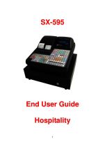 SX-595 and Geller SX-595 user guide Hospitality ver